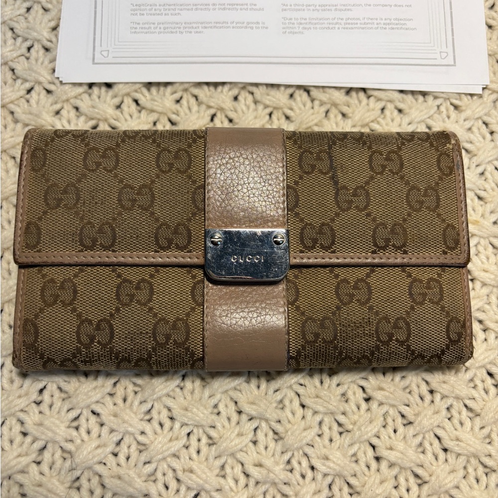 Vintage Gucci Wallet, Authenticated
